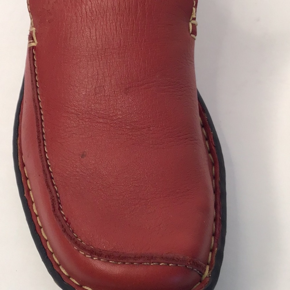 Born Red Leather Mules - Picture 9 of 9